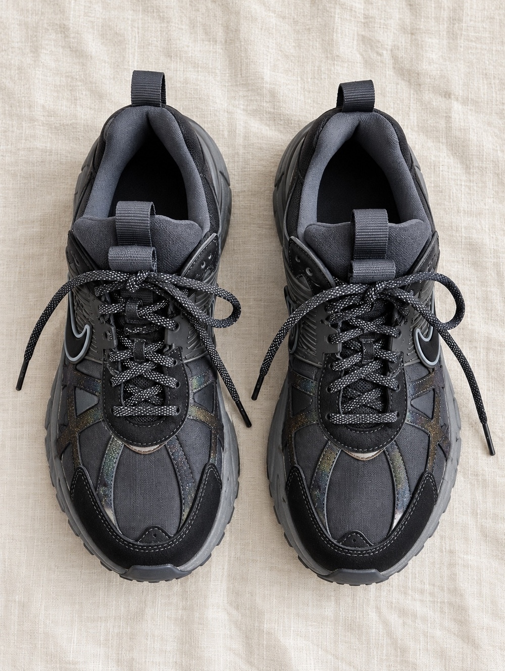Women’s Nike V2K Run GORE-TEX sneakers in black and iron grey 9.5